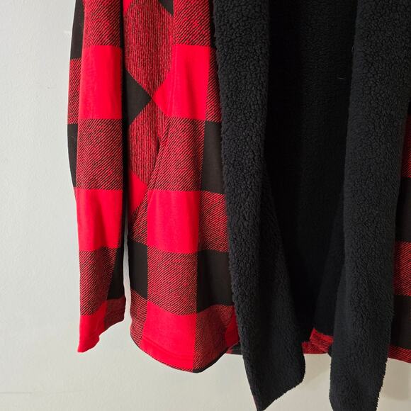 NWT Eddie Bauer Snow Lodge Faux Shearling-Lined Wrap Jacket Size S Small - Picture 3 of 13